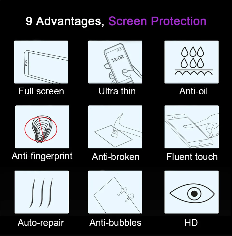 HD 3D полное покрытие мягкий гидрогель для OPPO A3 A1 A5 A3S A59S Защитная пленка для экрана для OPPO R17 R15 R11 R9 R9S R11S Plus без стекла