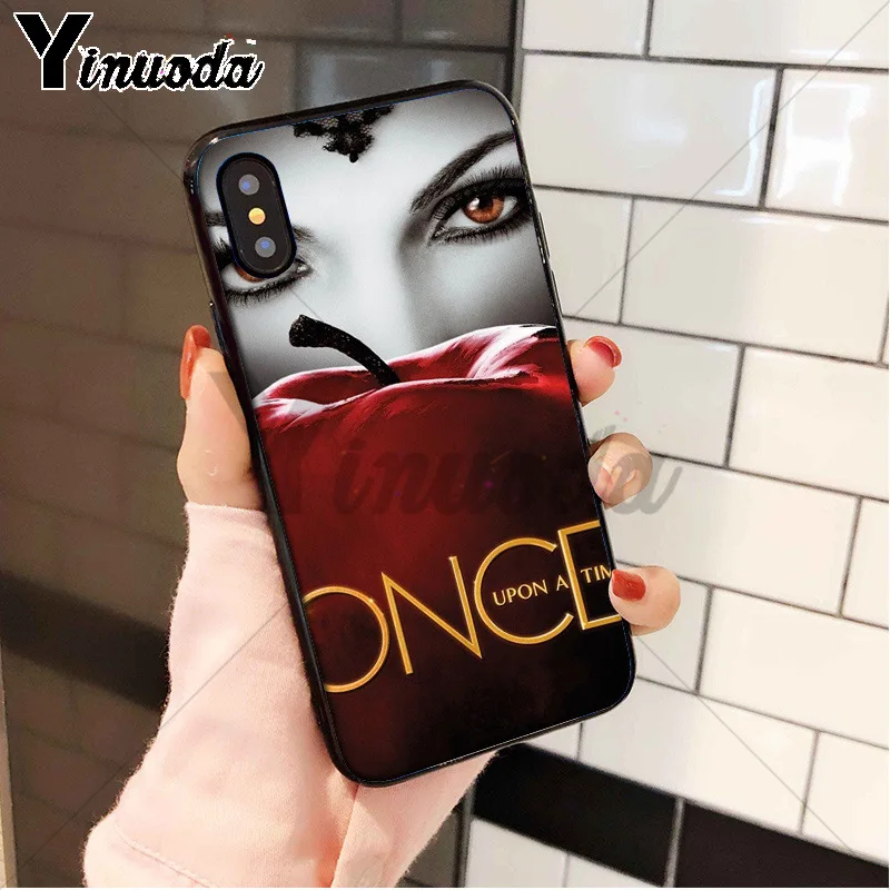 Мягкий силиконовый чехол Yinuoda Once Upon A Time из ТПУ для iPhone 8 7 6 6S Plus 5 SE XR X XS MAX оболочка |