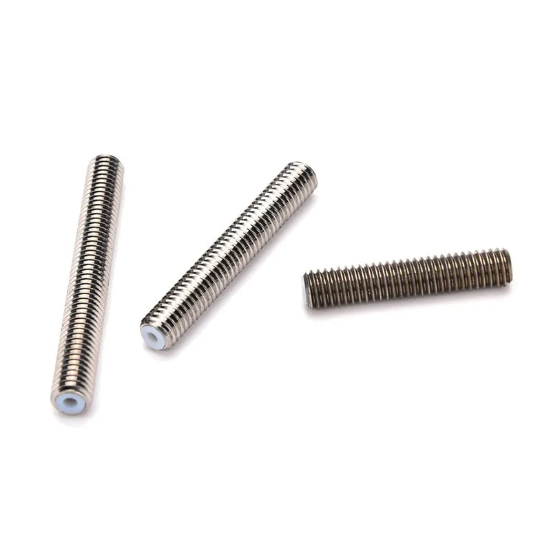 Горло сопла M6 X 30/40/50 для экструдера 3D принтера MK8|mk8 extruder nozzle throat|teflon throatthroat m6 |