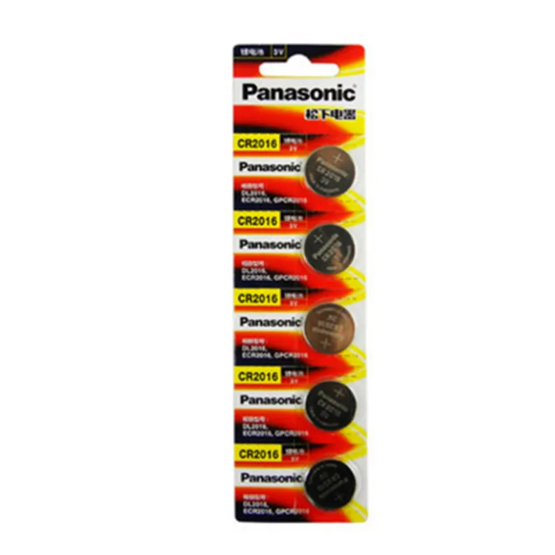 5 шт. оригинальный совершенно новый аккумулятор для PANASONIC cr2016 3 в кнопочный