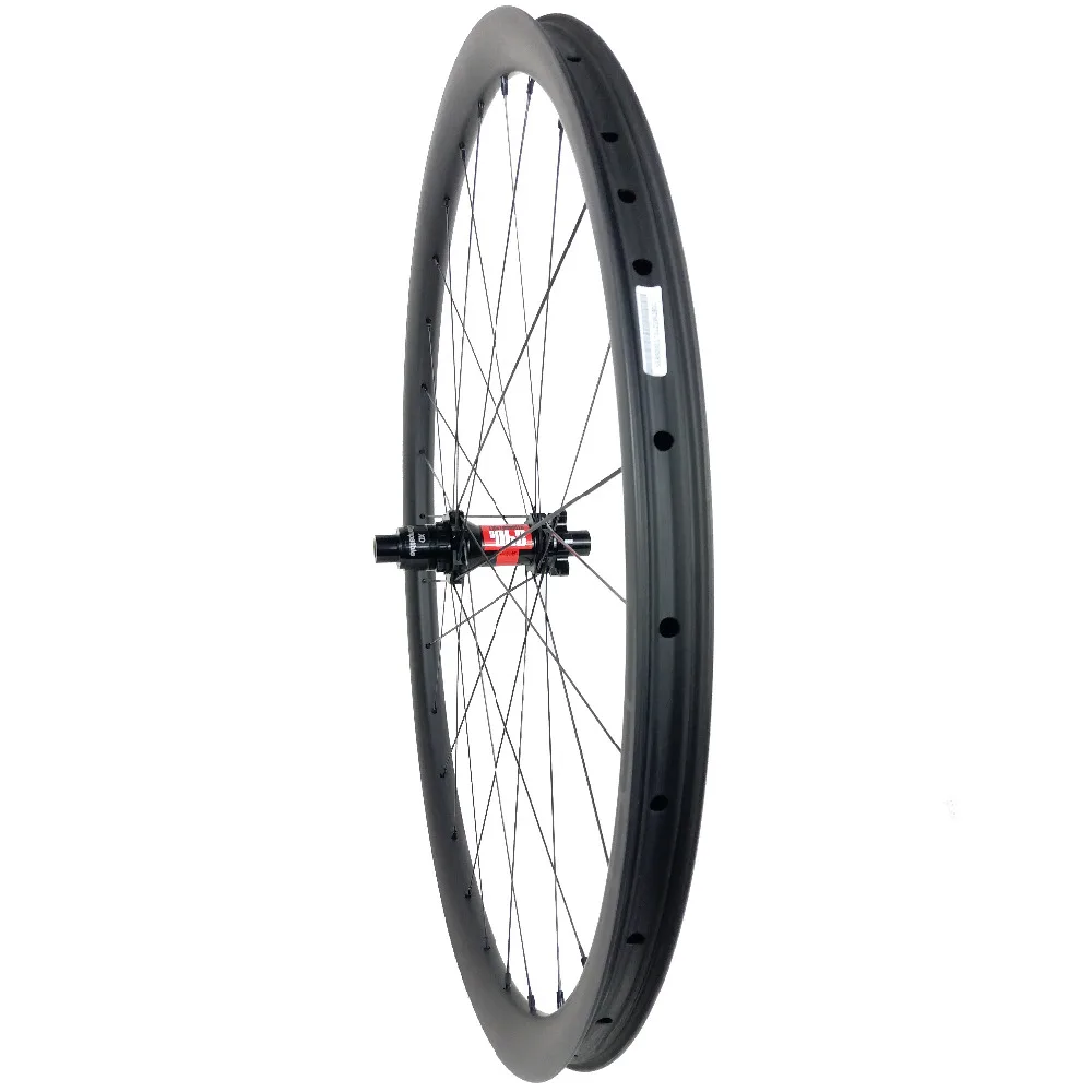 1300 г 29er карбоновые BOOST колеса 30 мм бескамерные MTB wheelset прямые pull UD МАТОВЫЕ