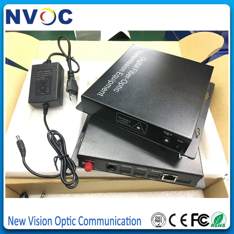 4CH Telephone(RJ11)+ 1Ch 10/100M Fast Ethernet волоконный преобразователь Simplex 1310/1550 FC SM 20KM евро