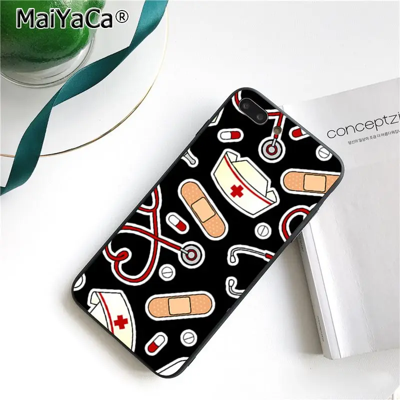 MaiYaCa медицинский чехол для телефона с сердцем для iphone 11 Pro 11Pro MAX 8 7 6 6S Plus X XS MAX 5 5S SE XR 10 чехлов