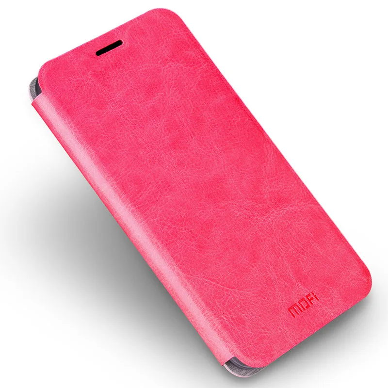 rose red Для nokia 5 nokia сердце TA-1008 TA-1030 чехол MOFI чехол-подставка Высокое качество Флип кожаный чехол для nokia 5 Чехол-книжка - Цвет: rose red