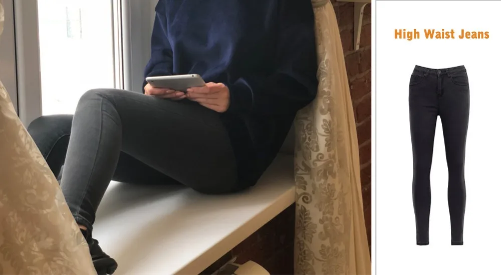 WIXRA, классические джинсы, Ретро стиль, для мамы, высокая талия, тянущиеся джинсы, для женщин, вымытые, синие, джинсы, обтягивающие, классические, узкие брюки