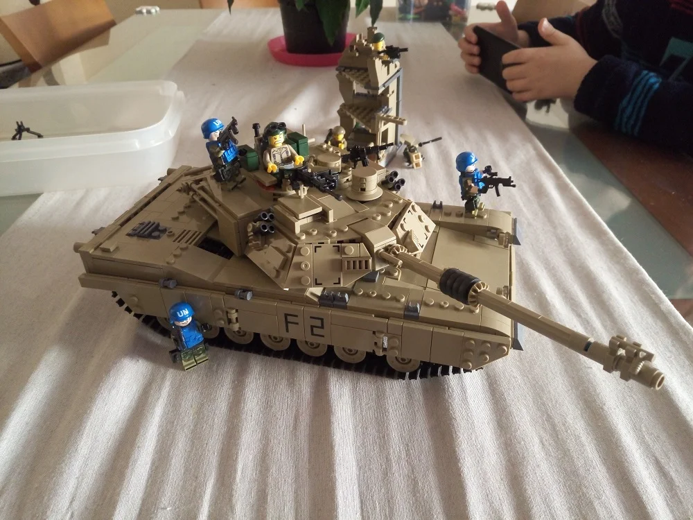 1463 Шт Военный тематический Танк лего строительные блоки M1A2 ABRAMS MBT KY10000 1 изменение 2 модели игрушек Танк игрушки