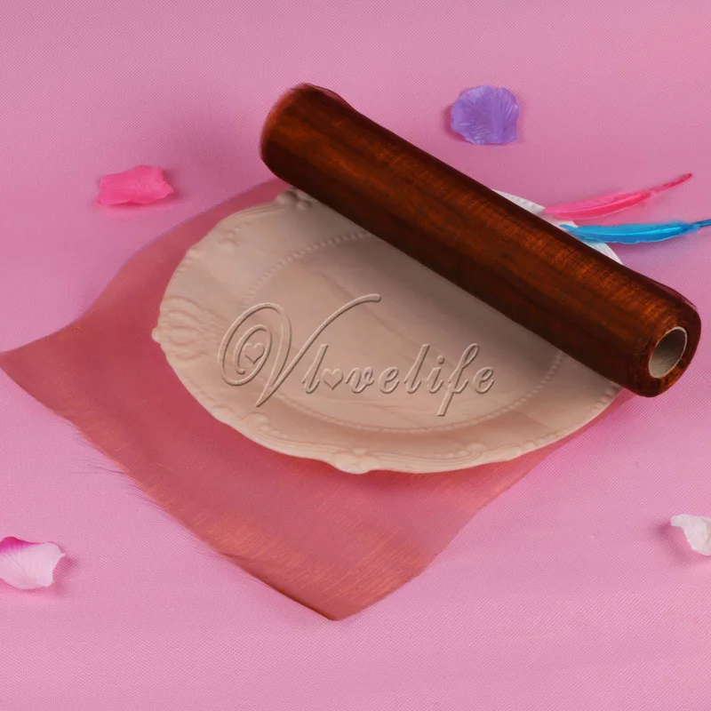 Органза рулон ткани для свадебного украшения 25 м x 29 см органза мягкий отвесный Swag