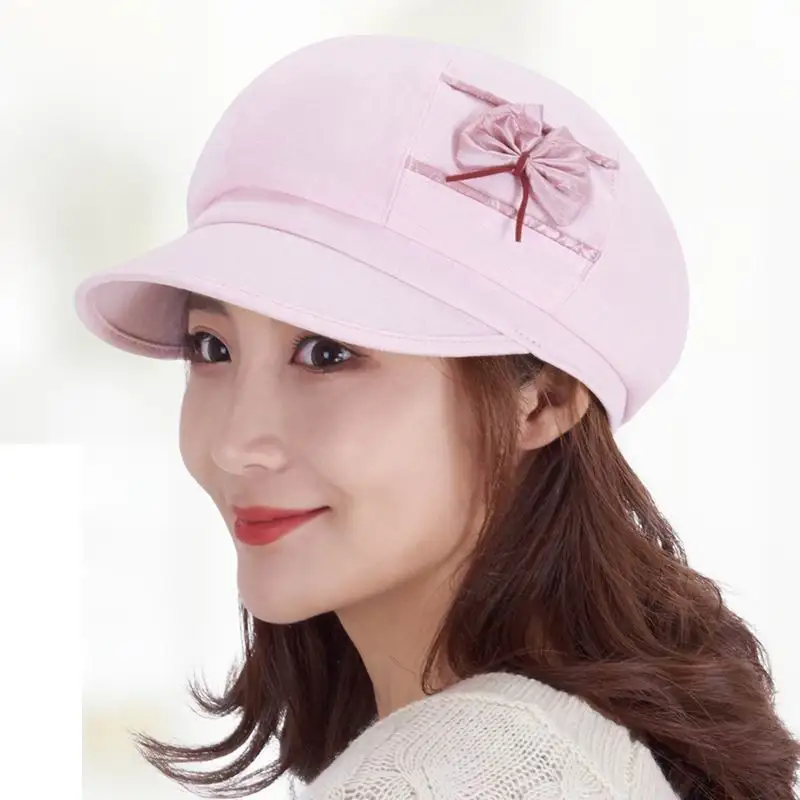 Женская кепка с восьмиугольным капюшоном Тонкая Повседневная хлопковая для