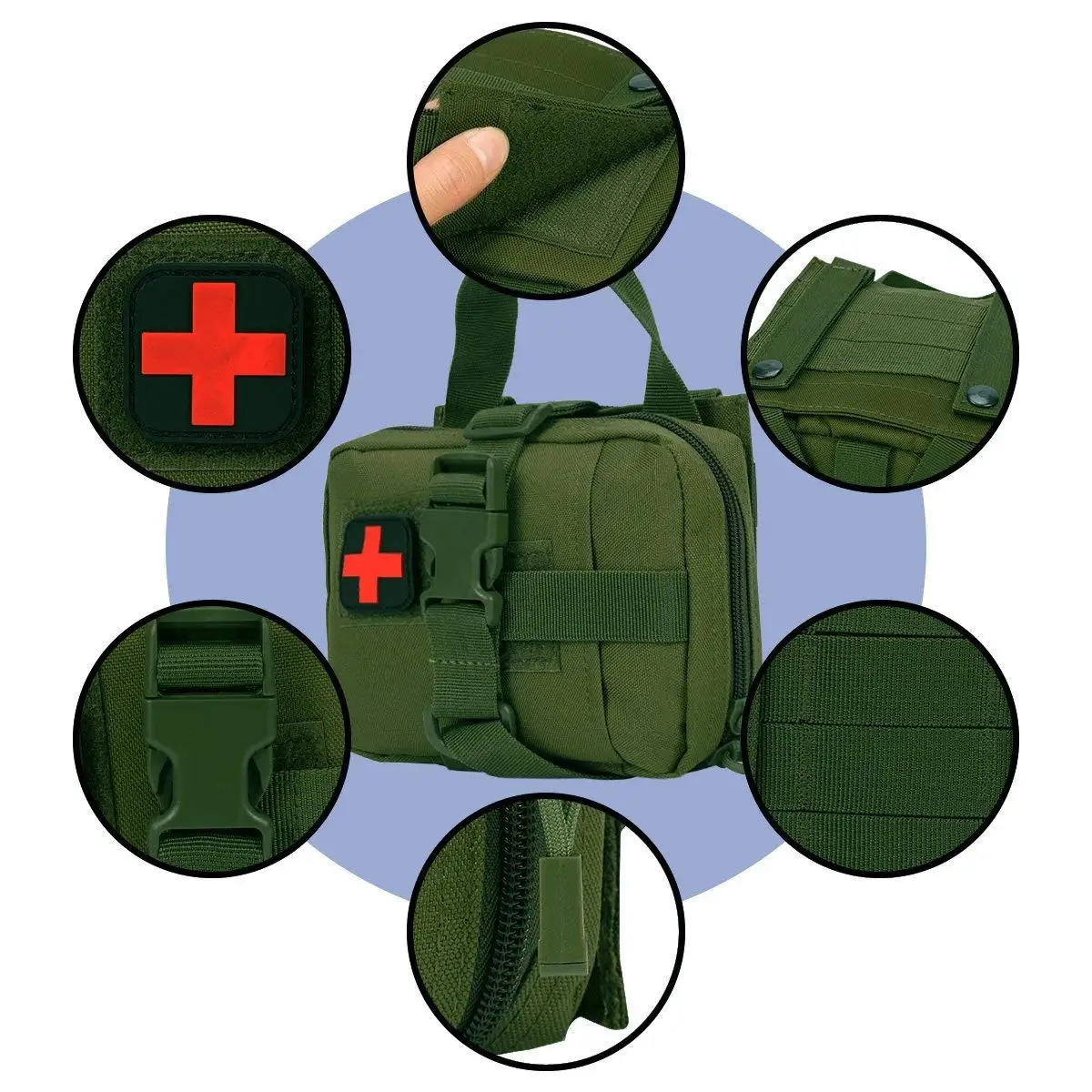 NylonTactical моль медицинская emt сумка для улицы Военная тактика EDC сумка для первой помощи аварийная утилита IFAK пакет