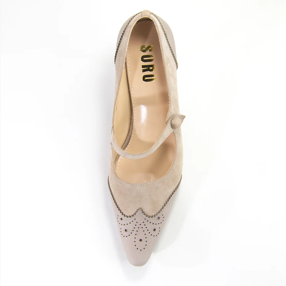 Женская обувь винтажные Туфли Мэри Джейн с маленьким квадратным носком на низком