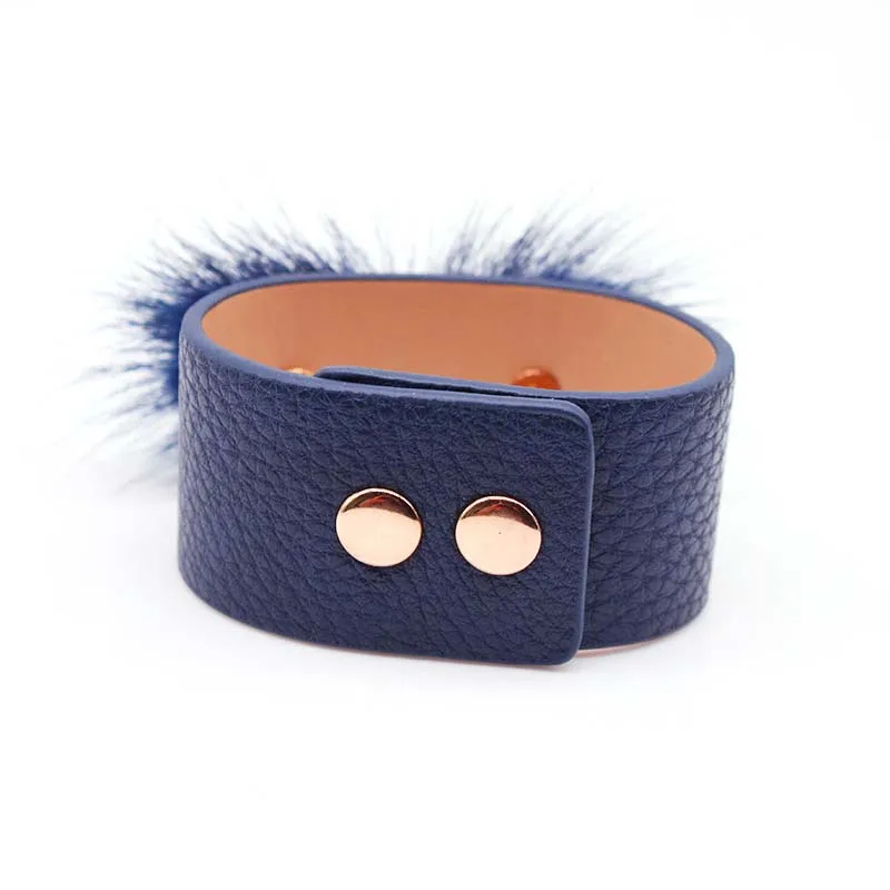 Новинка 2017 модные браслеты и из искусственной кожи простые Универсальные