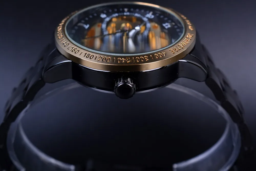 Часы наручные Winner мужские с маленьким циферблатом Классические Автоматические