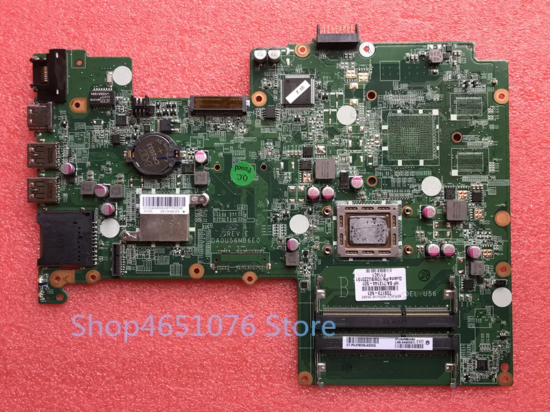 XIWANG 709173-001 709173-501 для hp 15-B серии Материнская плата для ноутбука A4-4355 ЦП DAOU56MB6E0