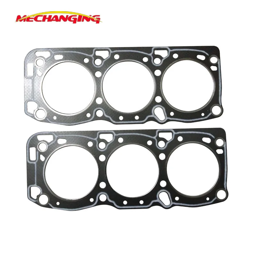 6G72 12В G6AT для HYUNDAI SONATA II и MITSUBISHI PAJERO 3.0l 2 шт. прокладка головки цилиндра двигателя