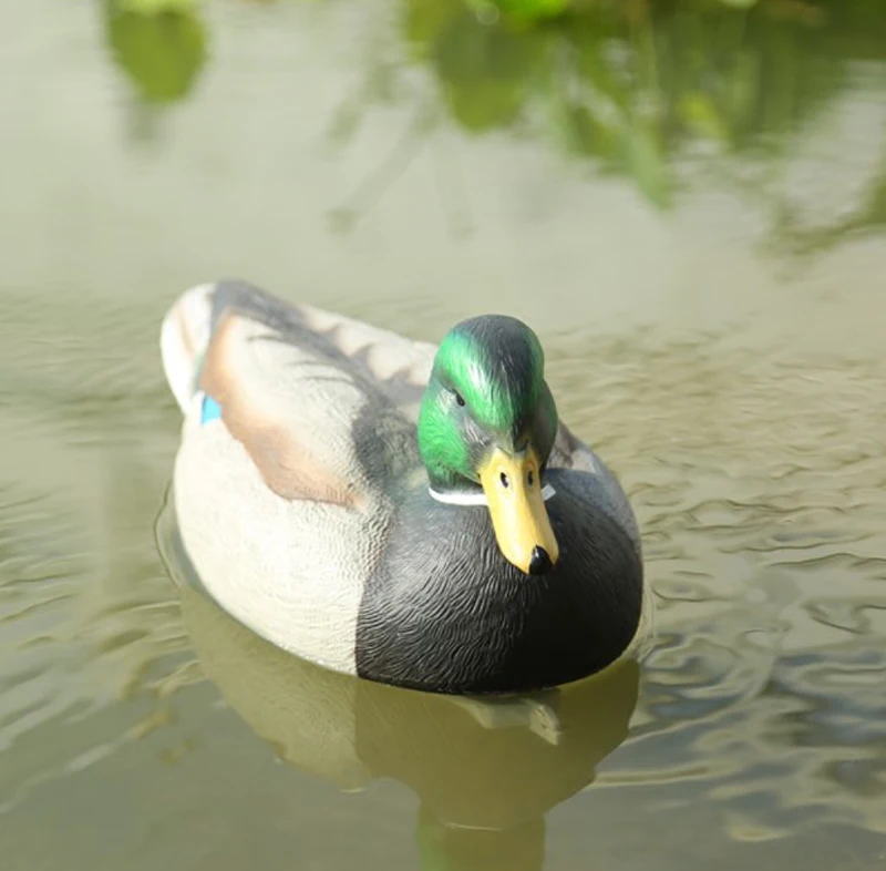 Пластиковая имитация утки 34 5x19 см 1 шт. Охотничья наживка Модифицированная RC цвет