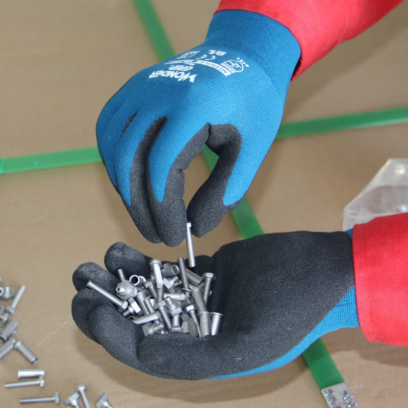 6 пар в партии Синего цвета из нейлона и спандекса имитация микро вспененный