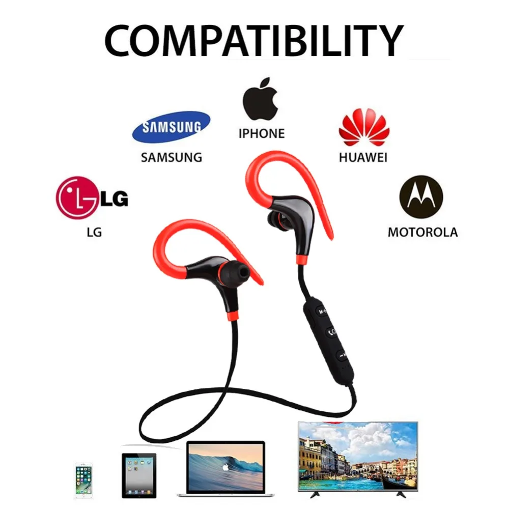 EGizmo Портативный Спорт 4 1 Bluetooth беспроводной стерео наушники A #261133|Наушники и