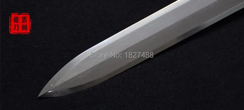 Бутик складной дамасский стальной двойной край острый китайский династия Хань
