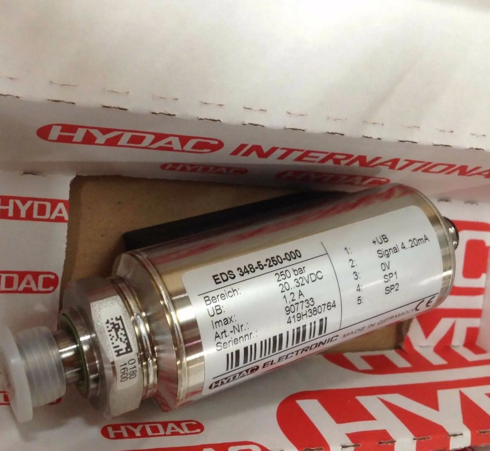 

EDS348-5-250-000 Новый к фильтру hydac (давления к фильтру HYDAC (клапан