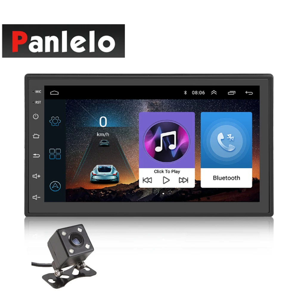 Автомобильная магнитола Panlelo S3 Android 8 1 2Din GPS навигация стерео зеркальная связь