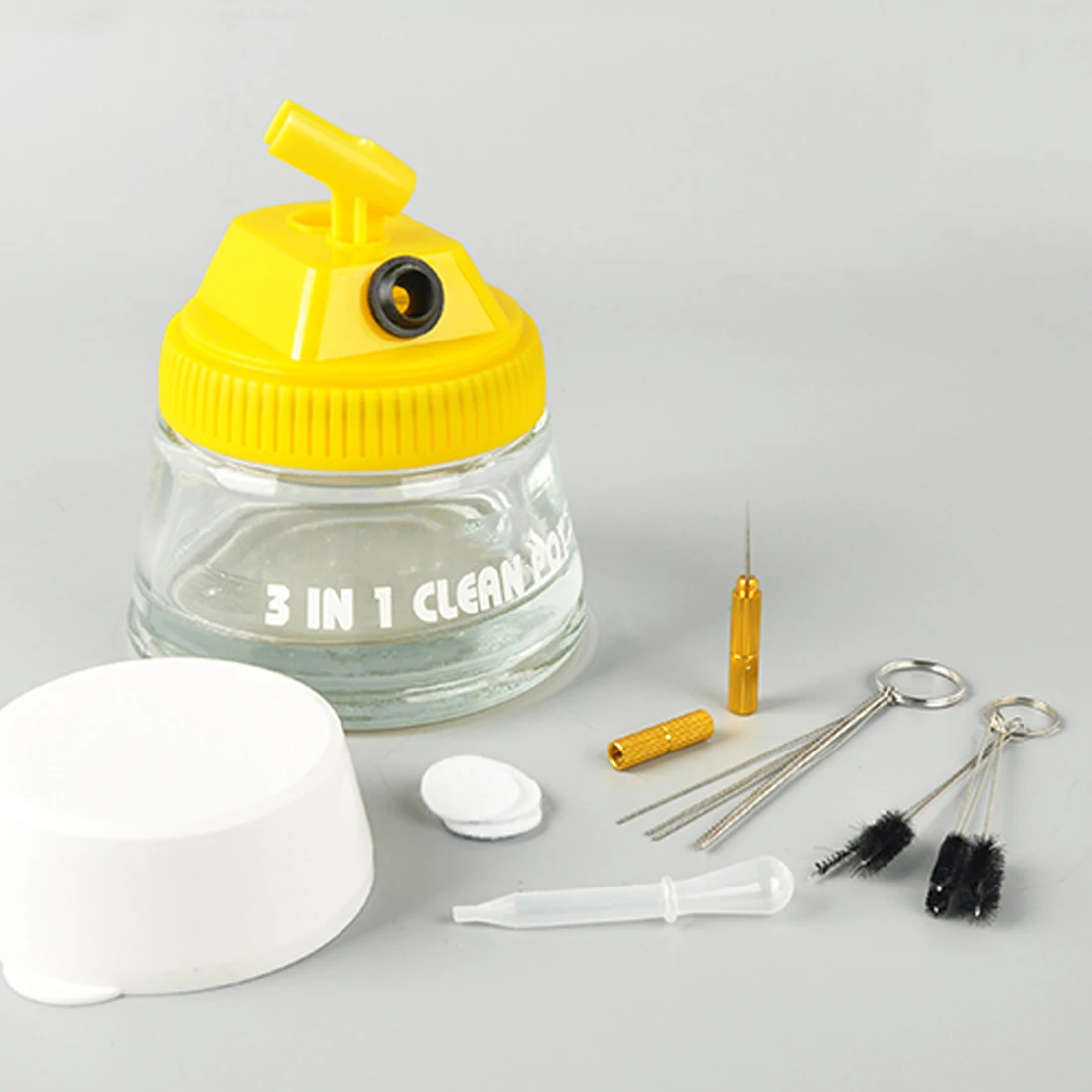 Горячие 11 шт. Аэрограф пистолет сопло насадка для очистки набор инструментов