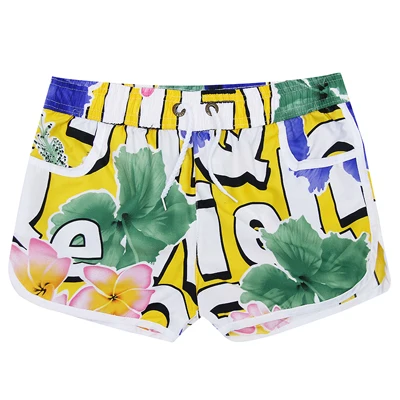 lily women Новинка, мужские шорты, летние пляжные шорты с цветком, в клетку, в полоску, со звездами, много стилей, парный костюм, повседневная одежда, спортивный костюм - Цвет: lily women