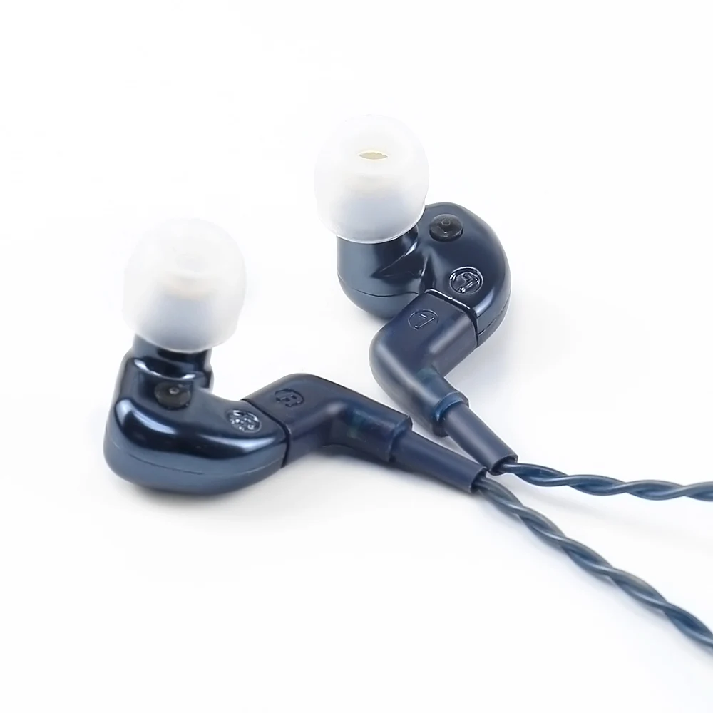 Гибридные Hi Fi наушники вкладыши FORREST FLC8S IEM с тройным драйвером 2 сбалансированных