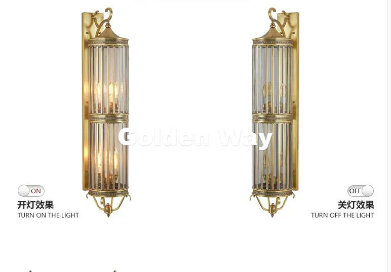 Латунная ретро лампа в скандинавском стиле 110 220 В|wall light|brass wall lightsbrass |