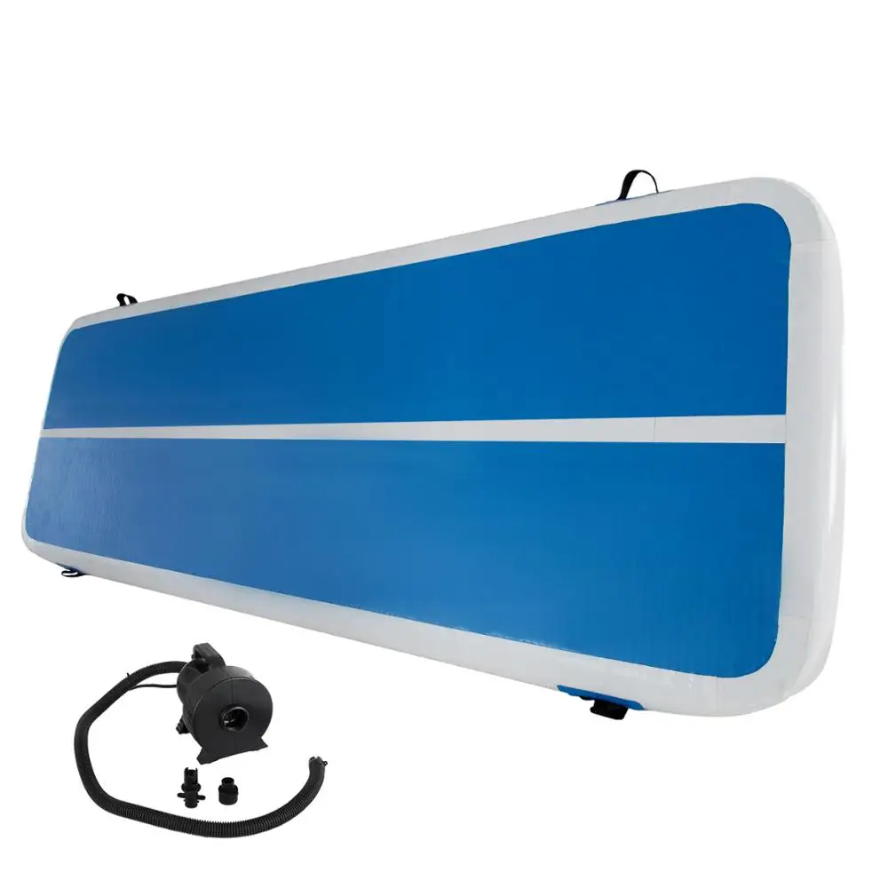 Скидка Гимнастический надувной воздушный трек, Австралия, 6 м/7 м/8 м, DWF гимнастический пол для домашнего использования, заводская цена, надувной воз...