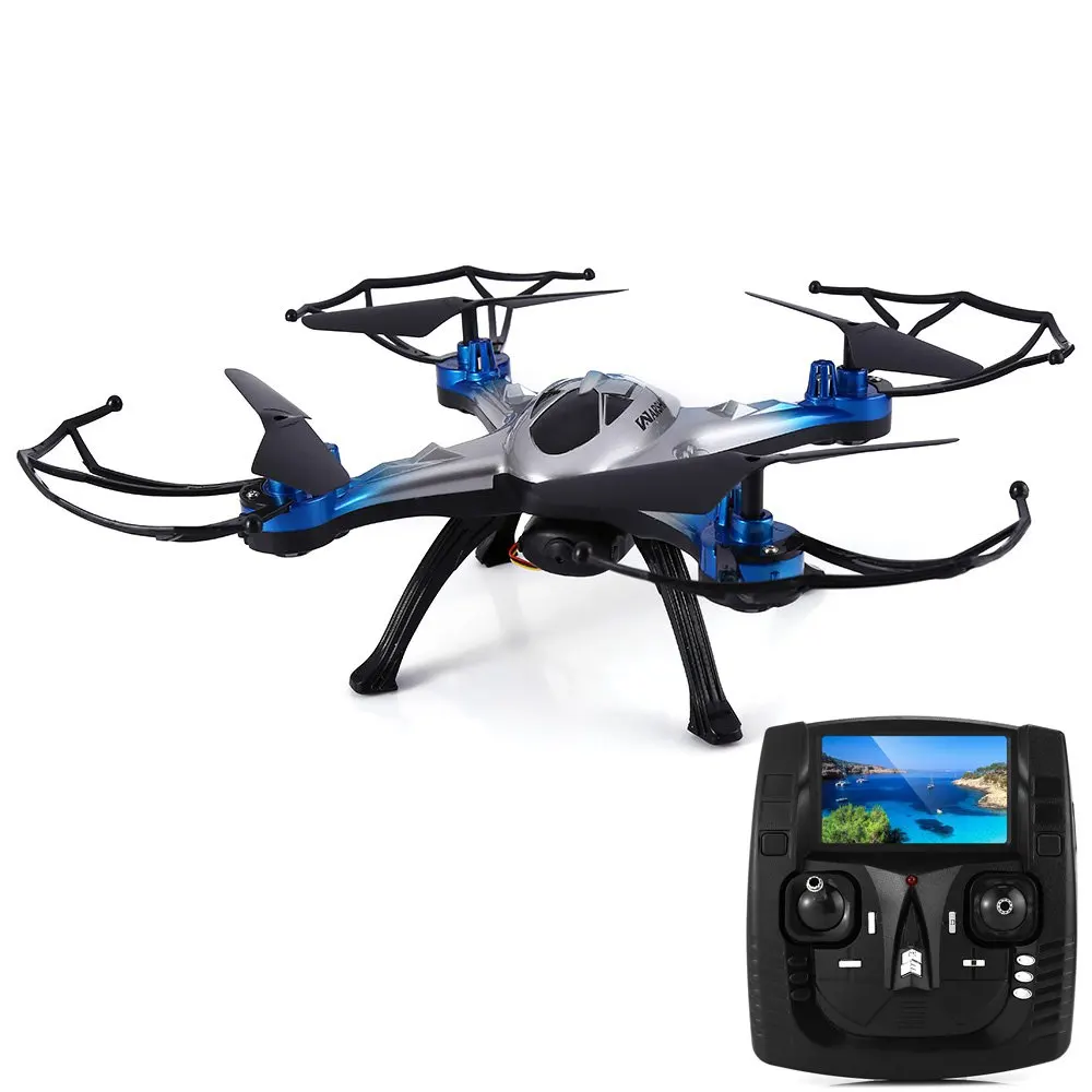 Распродажа JJRC H29G Радиоуправляемый Дрон 2 4 ГГц с 2MP камерой CF режим 4CH вертолет 5 8 Г