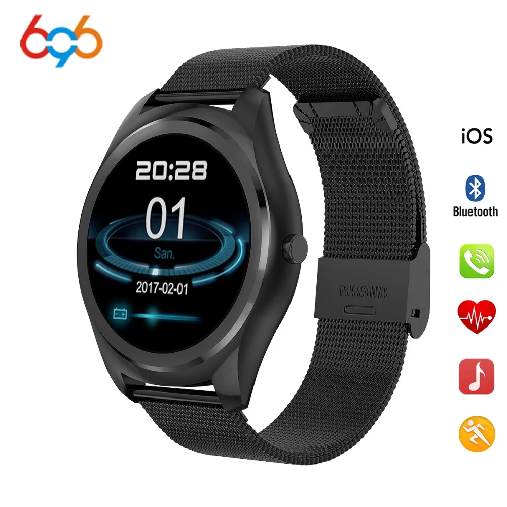 696 Замена кожаный браслет для часов Ремешок Newwear Q8 N3 Pro | Электроника