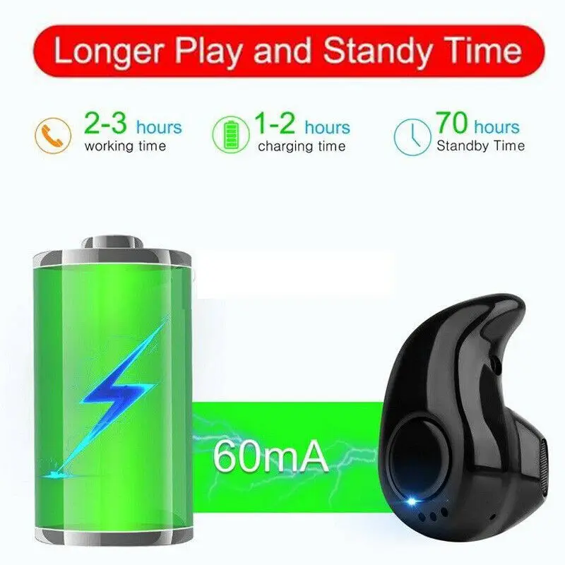 Беспроводная мини гарнитура Bluetooth стереонаушники спортивные наушники вкладыши с