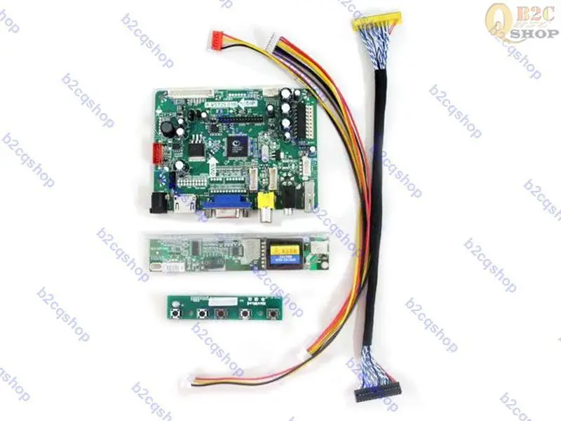 Комплект платы управления ЖК контроллером конвертер для монитора LVDS ДЛЯ B154EW02 V1 V.1
