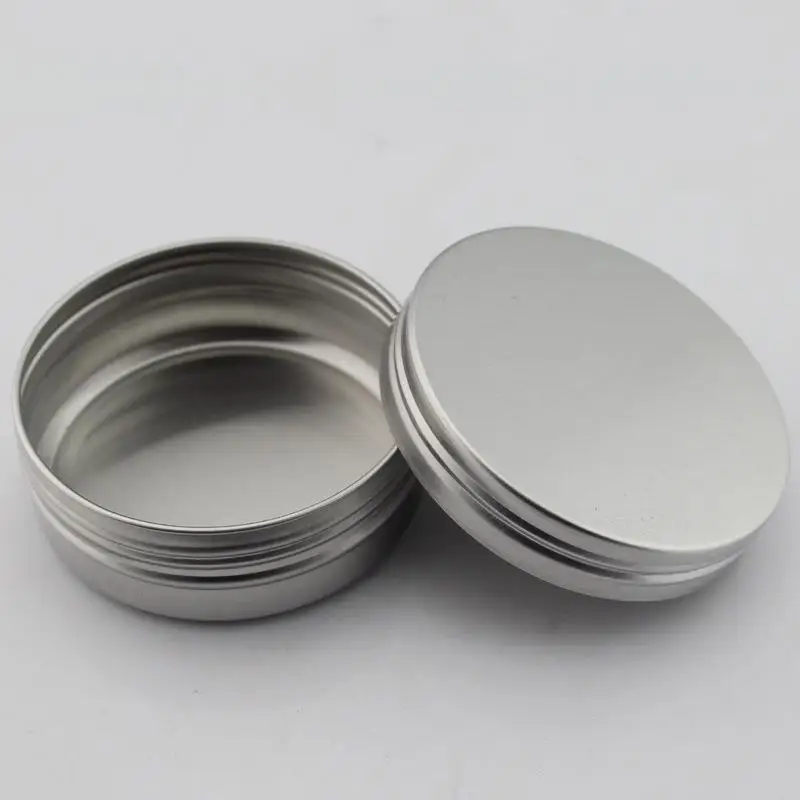 Круглый Мини цветочный чехол для кабельного кабеля Canva пустой косметический контейнер Алюминиевый Твердый