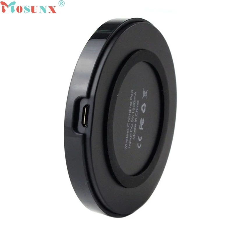 Mosunx Factory Price New For Samsung Galaxy S6 Smartphone Qi Wireless Power Charger Charging Pad 0412 drop shipping | Мобильные