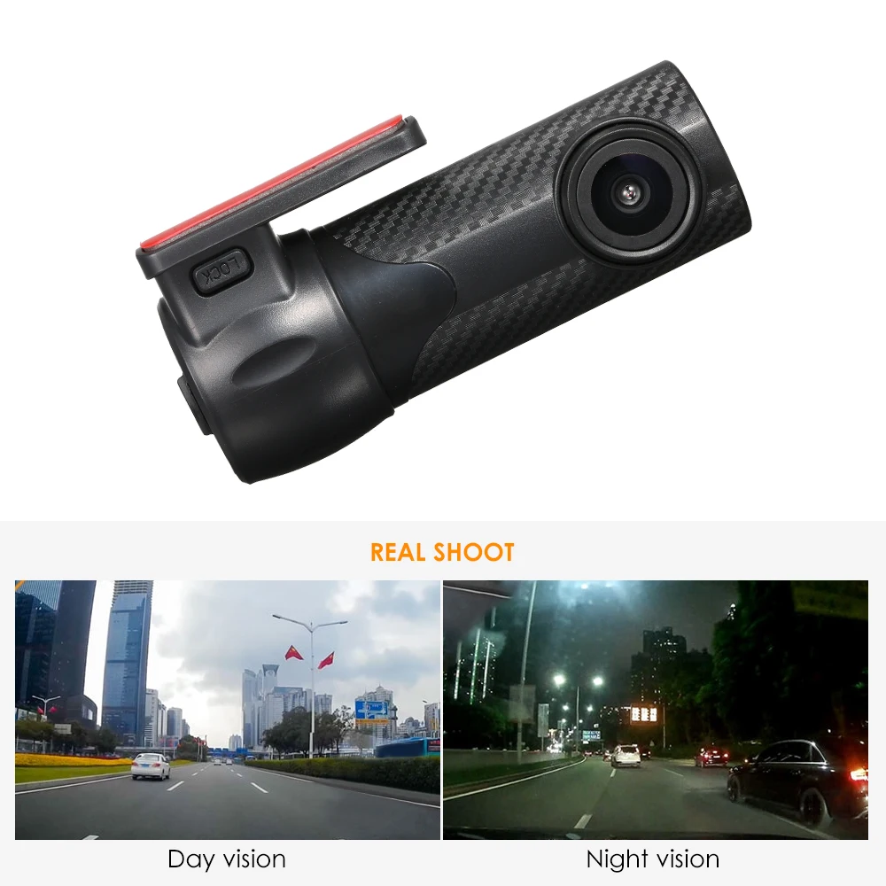 Автомобильный видеорегистратор Wetowe 70mat HD Cam mini Smart WIFI DVR App Video Recorder RU/US Версия 1080P