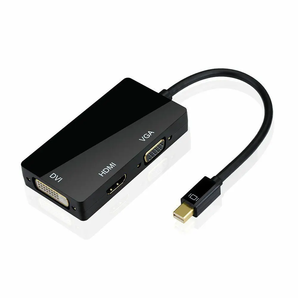 3 в 1 Mini displayport DP Thunderbolt-DVI адаптер HDMI VGA конвертер Кабель Для iMac Mac Pro Air Book |