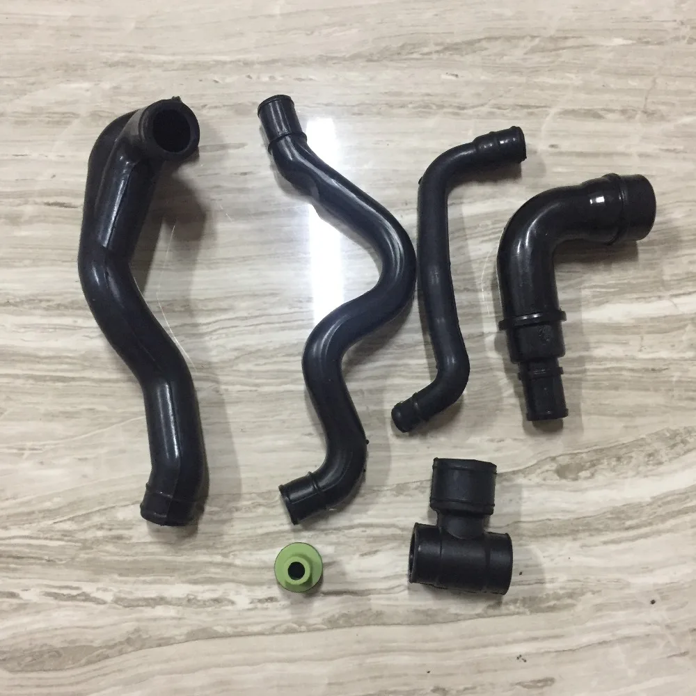 Воздухопроницаемый шланг для Картера (6 предметов) Audi A4 A6 Bora Golf Skoda Octavia Seat Leon 06A103213F