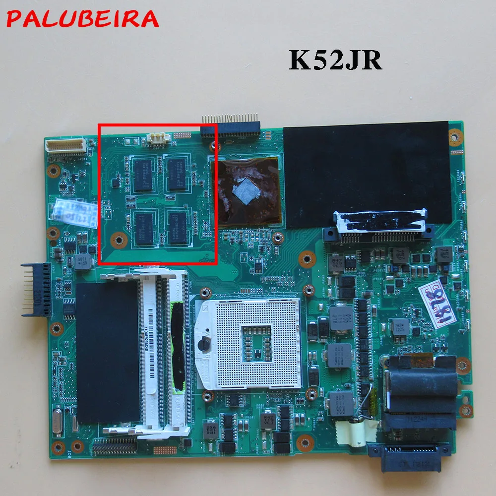 PALUBEIRA K52JR материнская плата для ASUS A52J X52J K52JC материнская плата для ноутбука K52JC материнская плата REV 2,0 тест ОК