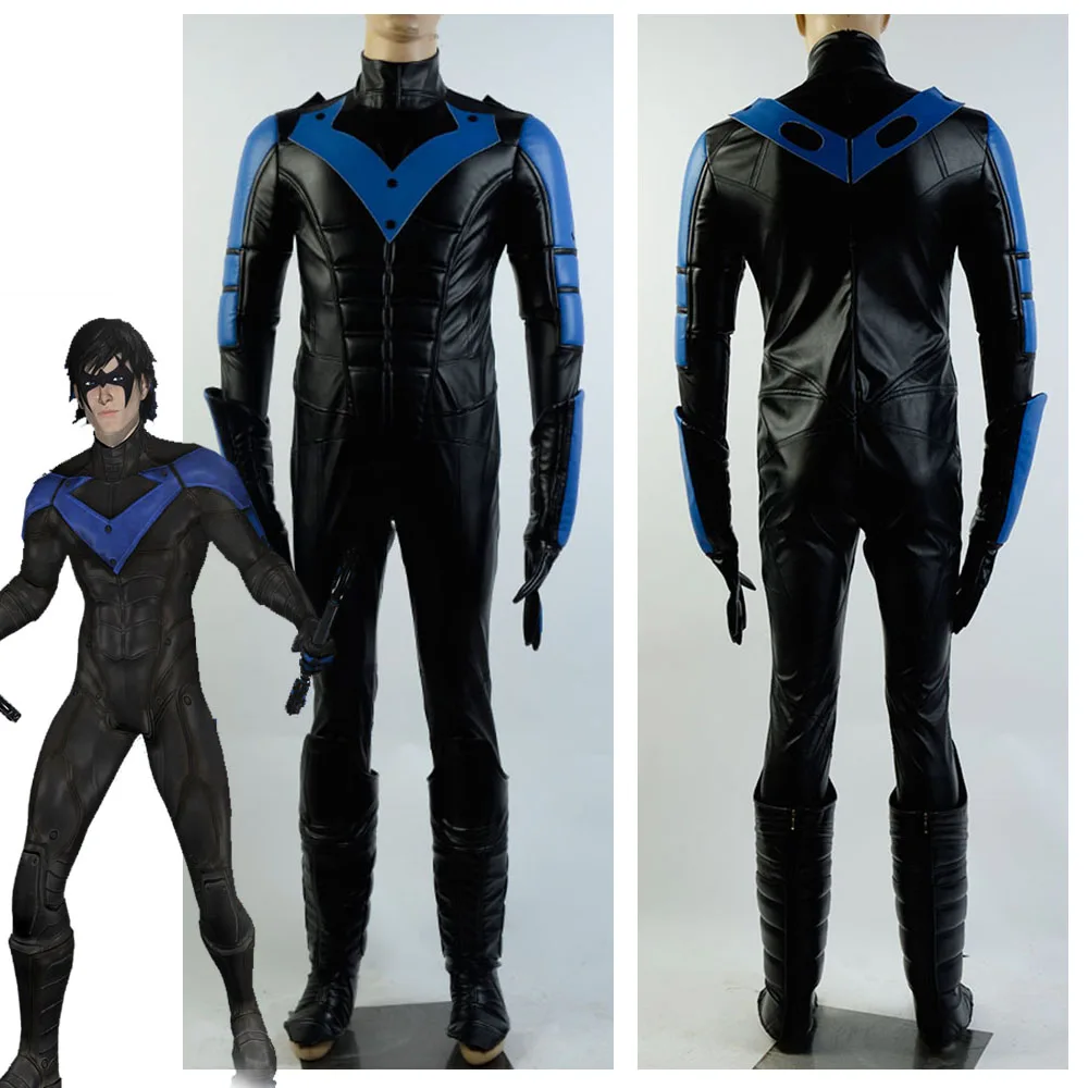 Костюм Бэтмен: Аркхэм Ричард Джон член Грейсон Ночная рука костюм для косплея на