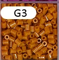 G3 DOLLRYGA детская игрушка 1500 шт./кор. 2,6 мм Хама бусины 72 цвета для детей пенный перлер Pegboard материалы ручной работы гладильная головоломка горох - Цвет: G3
