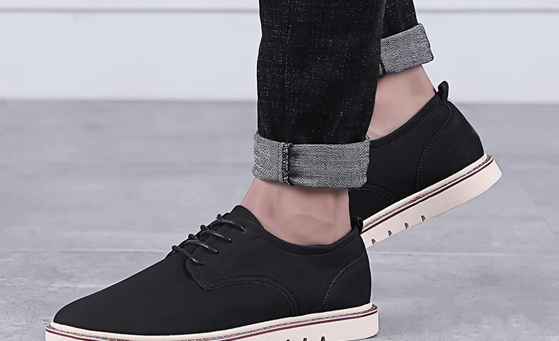 Новые Модные низкие Туфли DR Martens в британском стиле мужская повседневная кожаная обувь Туфли-оксфорды из коровьей замши на шнуровке для джентльменов; большие размеры 47
