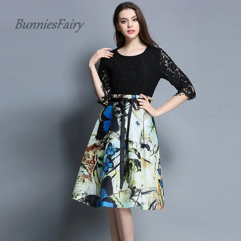 BunniesFairy 2017 Летний Новый Урожай Выдалбливают Кружева Колющими Бабочка Цветочный