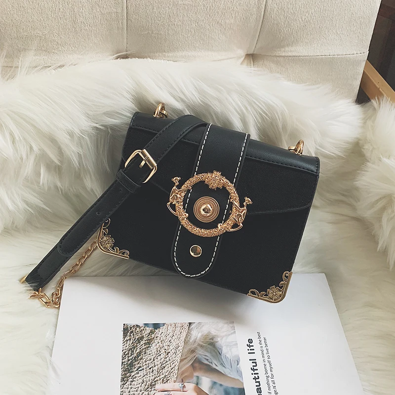 MOFFT 2018 Зима Новое поступление для женщин Crossbody курьерские Сумки железное кольцо
