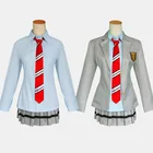 5 шт., косплей-костюм из японского аниме твоя ложь в апреле, миязоно, Каори, АРиМА, коусей, костюм и парики для Хэллоуина