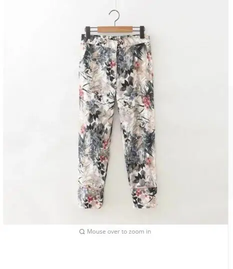 2017 Autumn Women Floral Print Blazer Notched Collar Coat Vintage Flower Long Suit Jacket Outerwear Casaco Feminine Tops | Женская