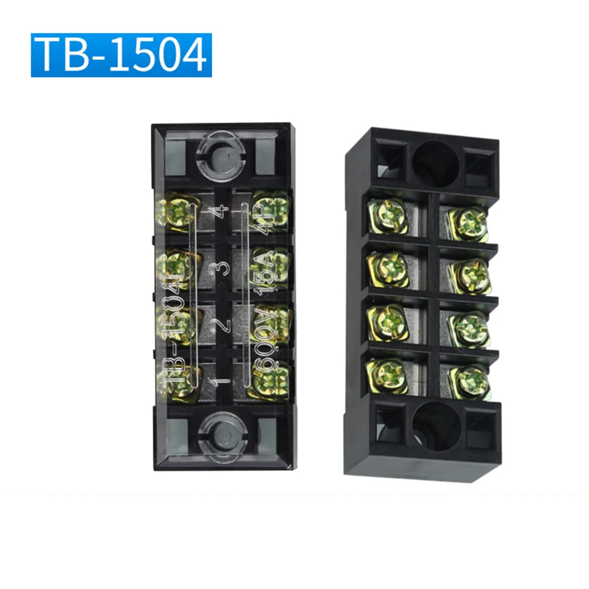 Соединитель клеммной колодки TB1504 4 P 600 В 15 А положения | Обустройство дома