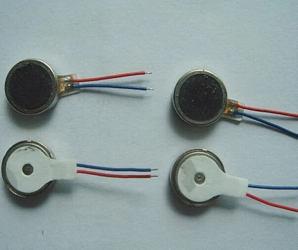 

100pcs/lot new 1020 Voltage 3V Coin Vibration Micro Motor Flat Toy Cell Phone Pager Motor 10x2mm