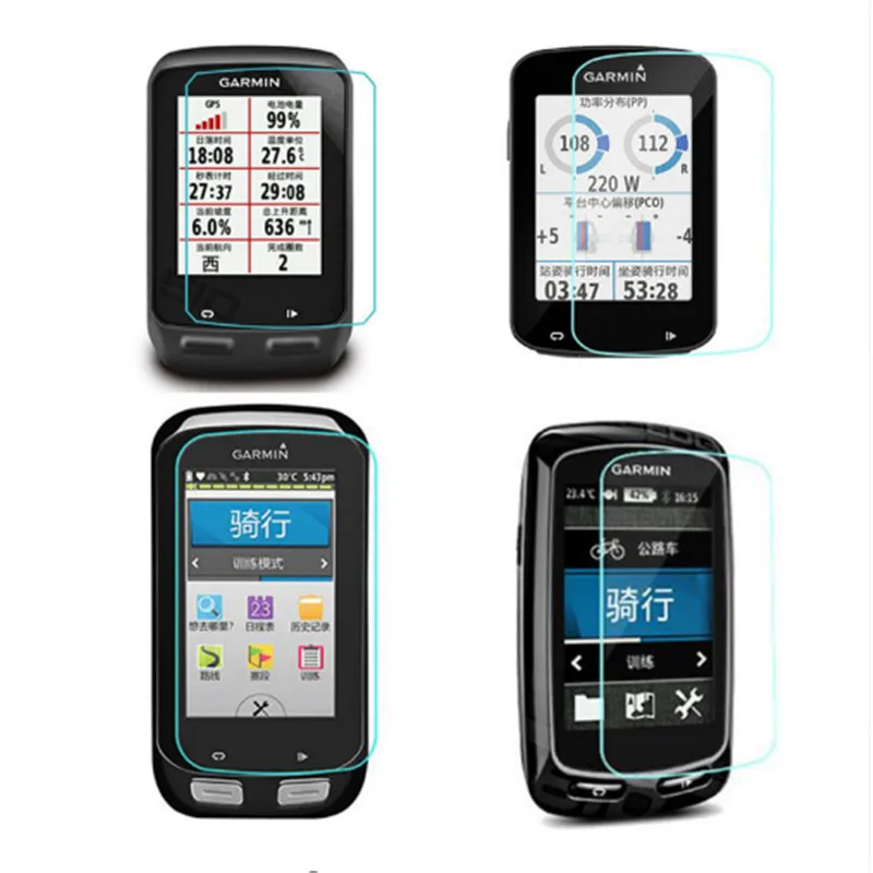1/Новый 2 предмета закаленное Стекло для Garmin edge 510/520/820/1000/1030/130/520 плюс GPS