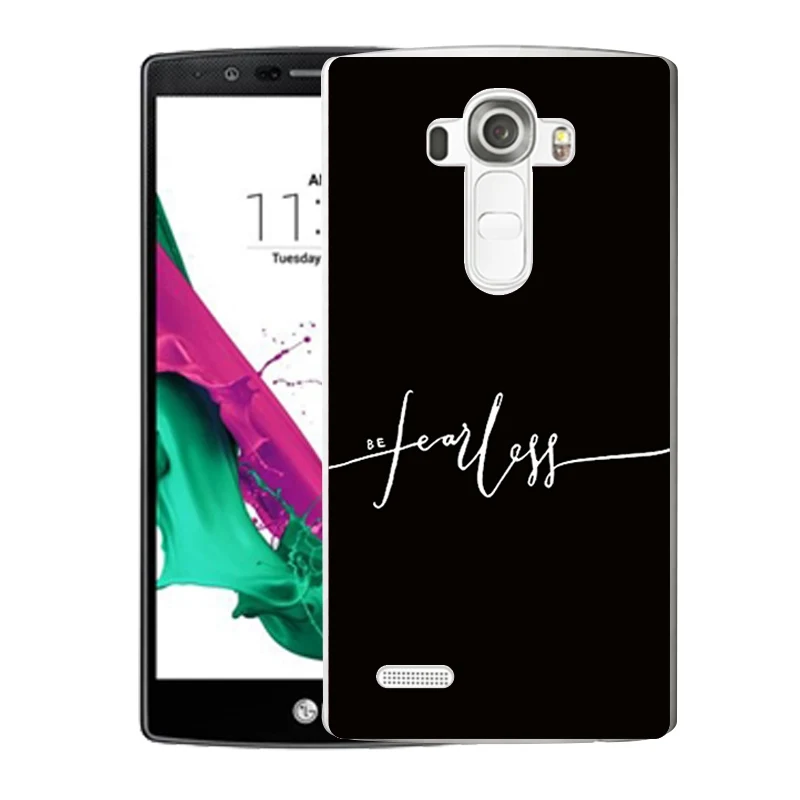 Qmswei ТПУ прозрачный телефон чехол для LG K3 K4 K5 K8 пейзаж Флора роспись Мягкие